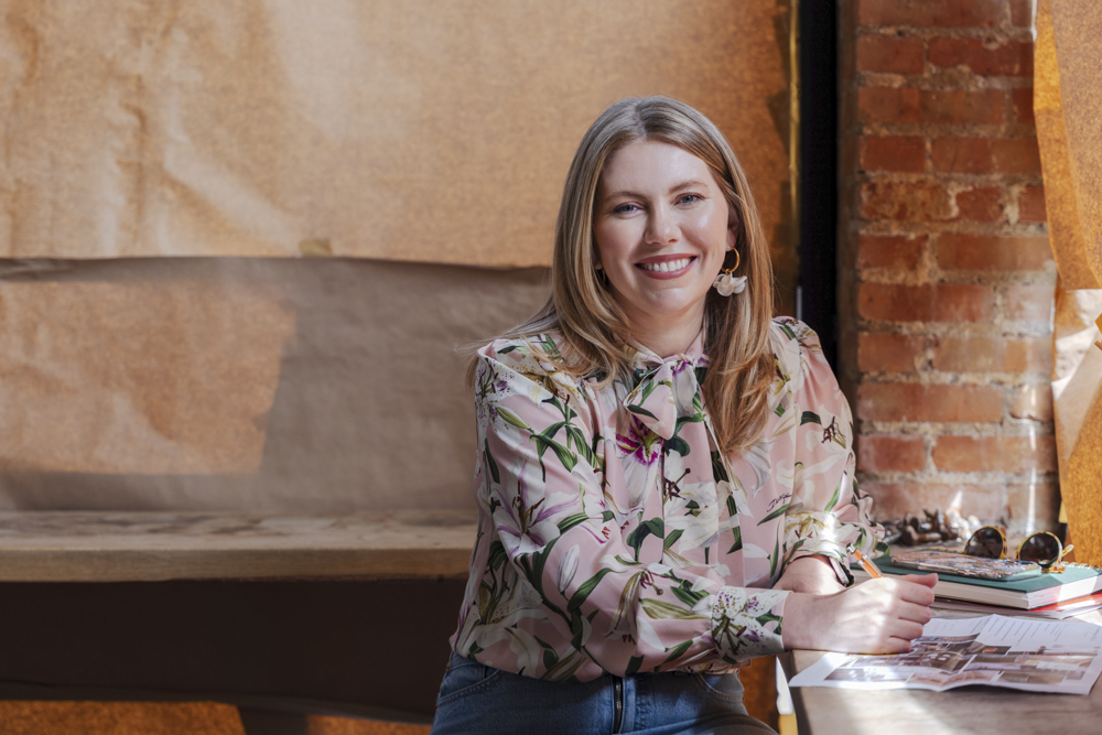 Molly Cheraso owner of Verbena Shoppe, Cafe & Dry Bar